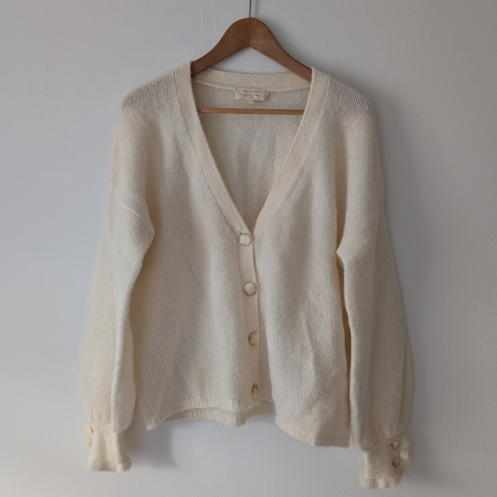 Sezane Mia Mohair And Wool Sweater